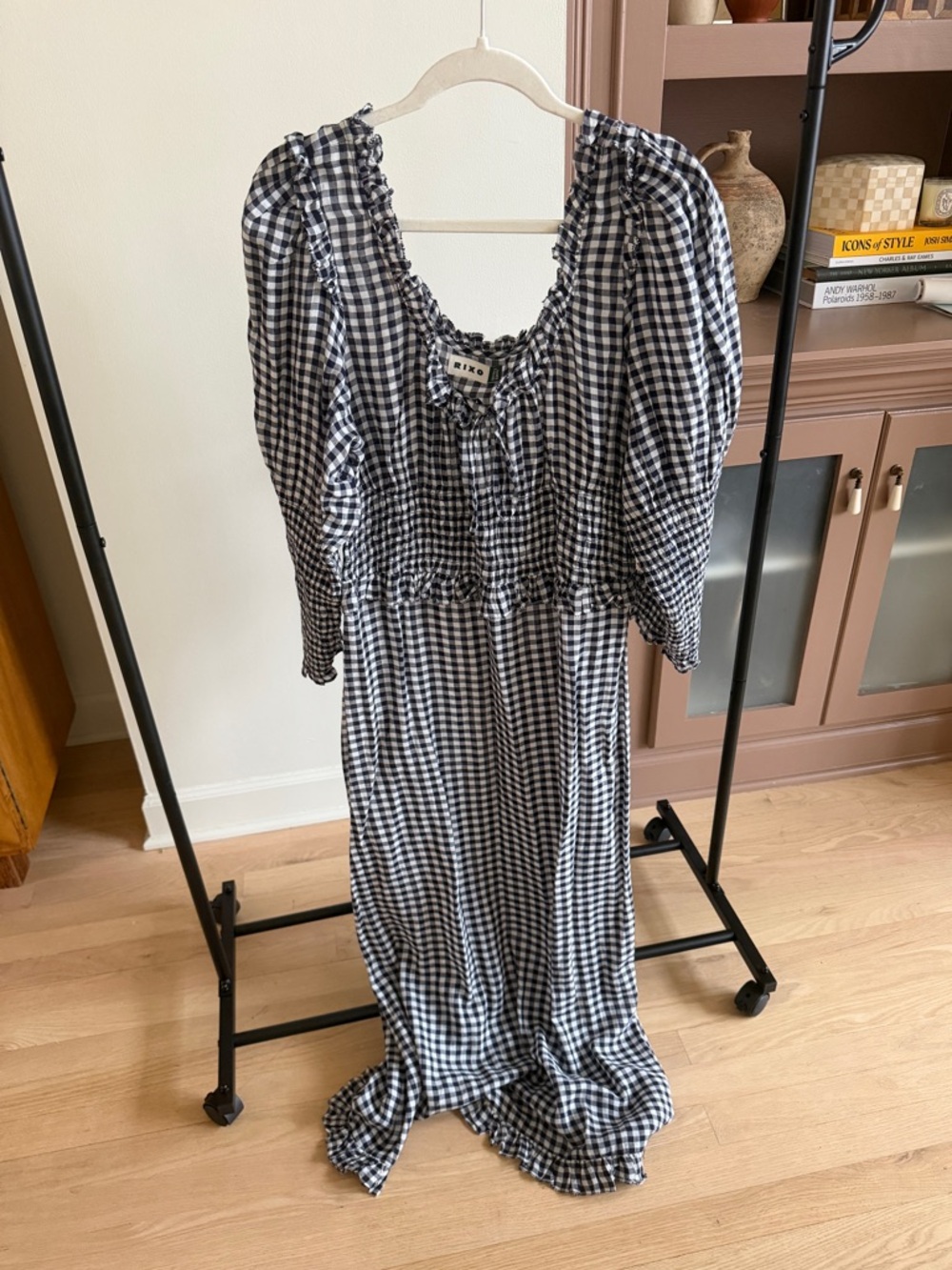 RIXO Bekka Midi Dress